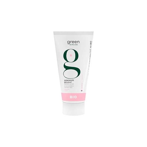 GREEN SKINCARE Мягкий скраб для чувствительной кожи с папаином Sensi ...