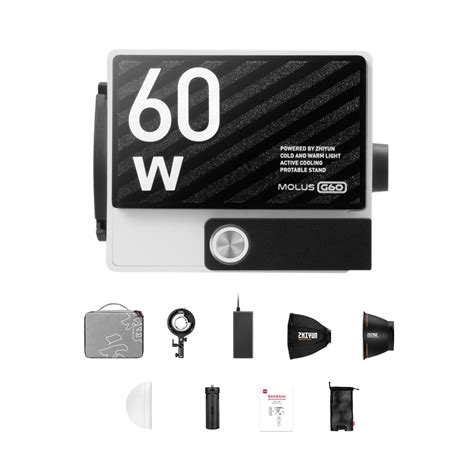 Buy Zhiyun MOLUS G60 Bi-Color Pocket COB Monolight India