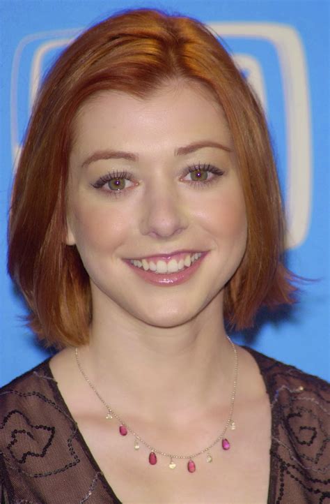 Actress Alyson Hannigan