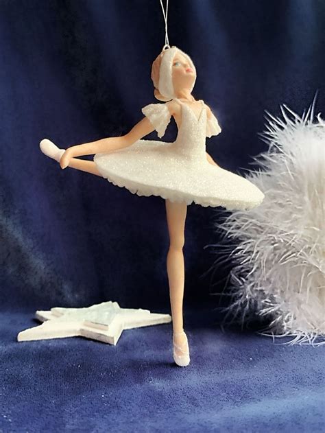 Ватная ёлочная игрушка «Балерина». Украшения. Каролина. Ярмарка ...