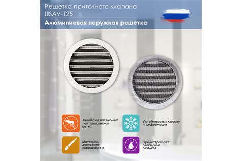 Приточный клапан ARIUS КИВ-125 800 мм с теплошумоизоляцией и круглой ...