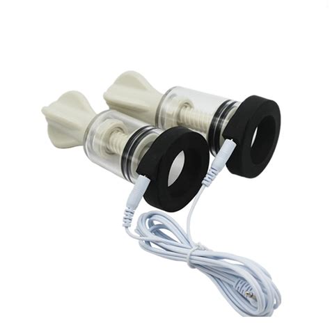 Plug Anal en métal à décharge électrique ventouse électrique pinces à tétons coussinets pour