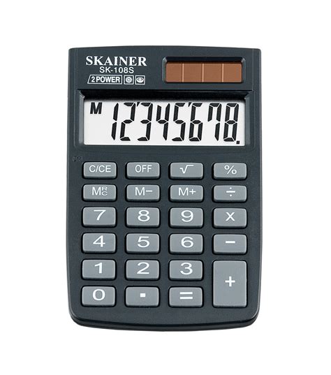 Калькулятор Skainer SK-108S: продажа, цена в Астане. Калькуляторы от ...