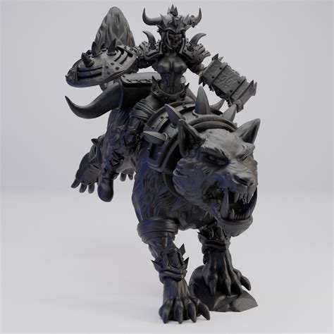 Hot Goblin ストームライダー ヌードC ミニチュア ホットゴブリン 野蛮な騎乗