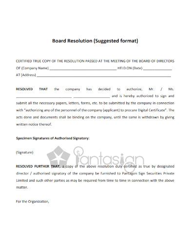 Resolution Examples Format How To Create Pdf