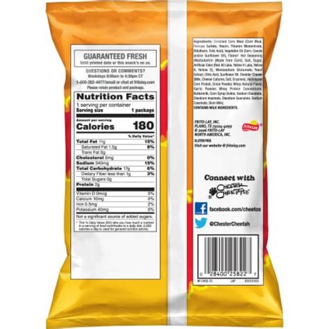 Cheetos Puffs Cheese Flavored Snacks Flamin Hot Oz Oz Frys Food Stores