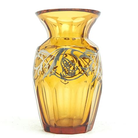 Polnische Art Deco Vase von Josephine Glassworks, 1930er bei Pamono kaufen