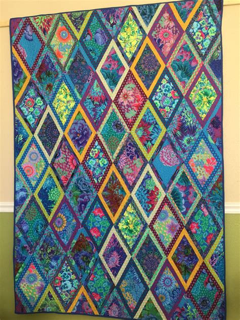 Bordered Diamonds Kaffe Fassett Collective Kaffe Fassett Quilts Quilt Patterns Quilt Block