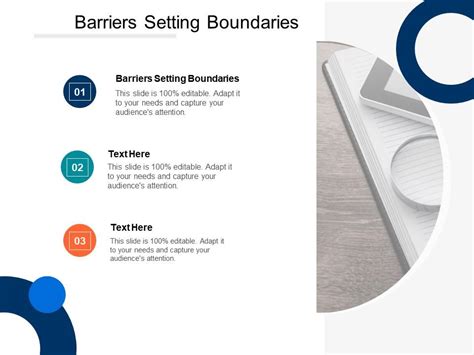 Barriers Setting Boundaries Ppt Powerpoint Presentation Styles