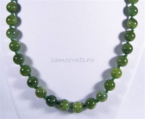 Бусы из жадеита шар 10 мм 46 см: отзывы, фото, цена, купить | samocvets.ru