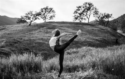 Wallpaper Girl Sexy Landscape Beautiful Monochrome Pretty Brunette Attractive For Mobile