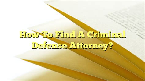 How To Find A Criminal Defense Attorney The Franklin Law