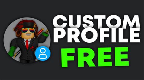 Roblox Custom Profile Picture