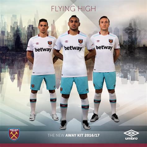 West Ham United 16 17 Umbro Away Kit Football Shirt Culture Latest