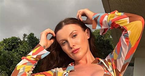 Page Girl Wears Nothing But Sparkly String Bikini And Drips In Diamonds Daily Star