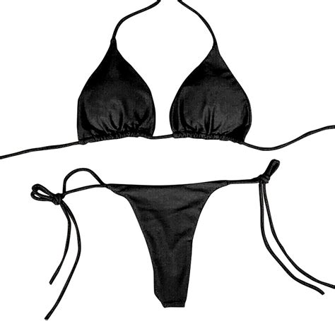 Womens Slutty Lingerie Bikini Lingerie No Padding Split Bikini Lace Up Lingerie Erotic Cute