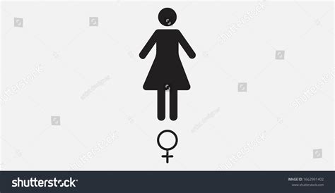 Female Sex Symbol Gender Woman Symbol Stock Vector Royalty Free 1662991402 Shutterstock