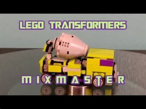 Lego Transformer Devastator G Mixmaster By Bx Brix Youtube