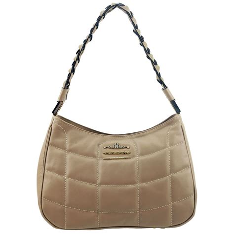 Bolsa de Ombro em Couro Legítimo Nude