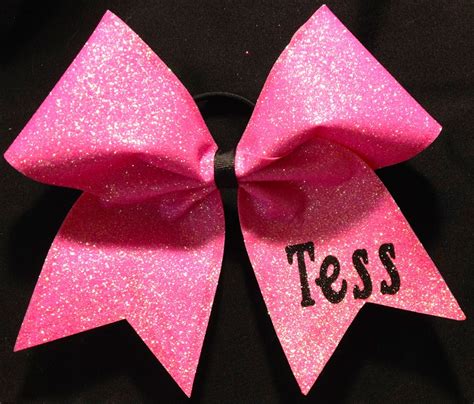 Glitter Custom Cheer Bow by CheerbowsbyBonnie on Etsy