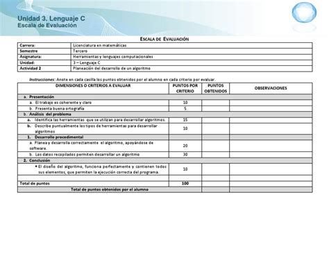 PDF Escala de Evaluación A2 U3 DOKUMEN TIPS