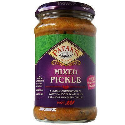 Pataks Original Hot Mixed Pickle G A B Snell Son