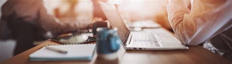 Team of Business People Working in the Office Stock Image - Image of ...