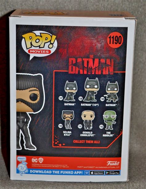 Catwoman Funko Pop Movies The Batman Selina Kyle Fast Free