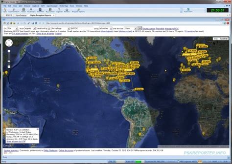 Reverse Beacon Networks - PSK Reporter And WSPR - Our HAM Station