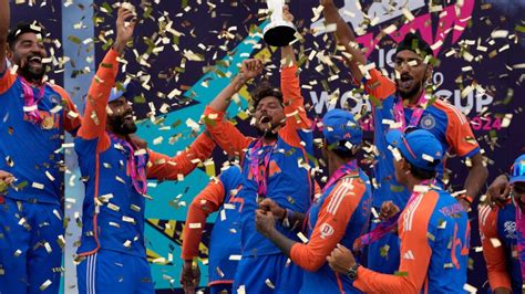 T20 World Cup 2024 Prize Money Team India पर पैसों की बारिश दक्षिण अफ्रीका को भी मिले करोड़ों