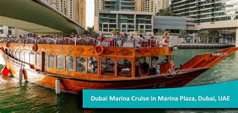 Dubai Marina Cruise In Marina Plaza Dubai Uae Your Dubai Guide