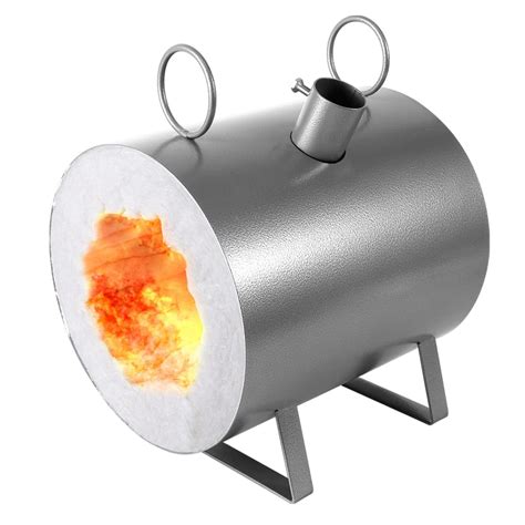 single burner mini propane forge oval metal heating shaping top