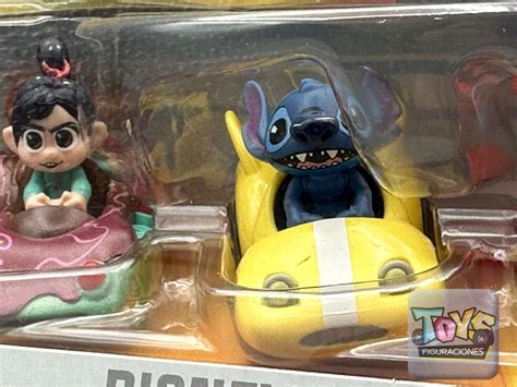 Hot Wheels Disney Racer Verse Pack Mickey Vanellope Stitch Giro Vhtf Ebay