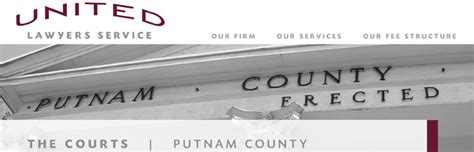 United Lawyers Service | The Courts | Putnam County