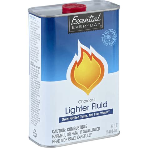 Essential Everyday Lighter Fluid, Charcoal | Charcoal Lighter Fluid ...