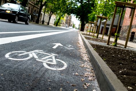 Wo dürfen Radfahrer fahren Verkehr Landeshauptstadt Dresden