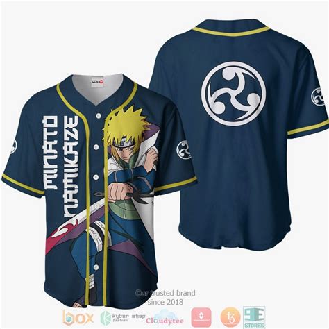 Minato Namikaze Naruto Baseball Jersey Shirt Hot Sale