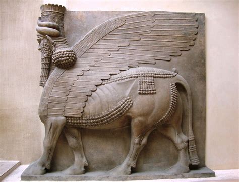 lamassu Google Search Taureau ailé Art antique Ancêtres