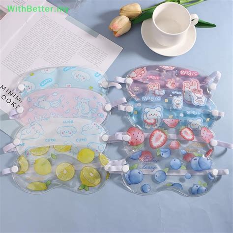 WithBetter Cooling Ice Eye Masks Hot Cold Compress Gel Eye Mask Spa Therapy For Dark Circles