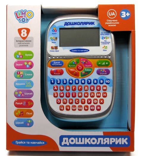 ᐉ Планшет Дошколярик интерактивный/обучающий/музыкальный