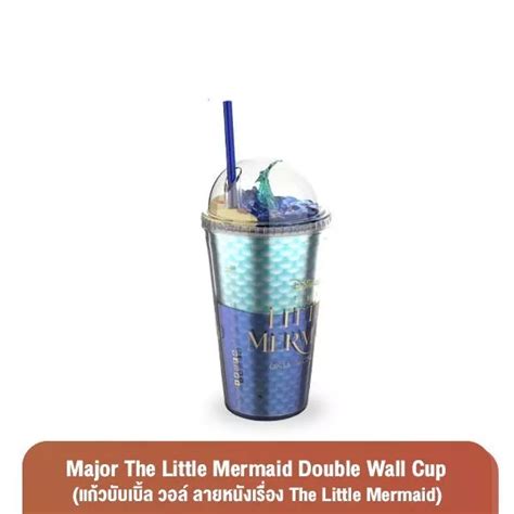 THE LITTLE MERMAID 2023 movie theater mug plastic dome cups with lid toppers £72.53 - PicClick UK