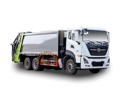 Cbm Manual Manten Naked Waxed Bulk Ship Ro Ro Rubbish Collector Garbage Compressed Truck