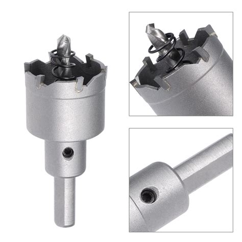 Carbide Tip Tct Hole Saw Cutter Drill Bit Set For Steel Metal Alloy