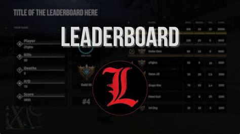 Leaderboard With Ranks Paid Fivem Releases Cfxre Community