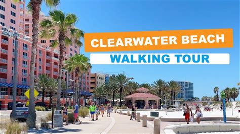 CLEARWATER BEACH Walking Tour YouTube