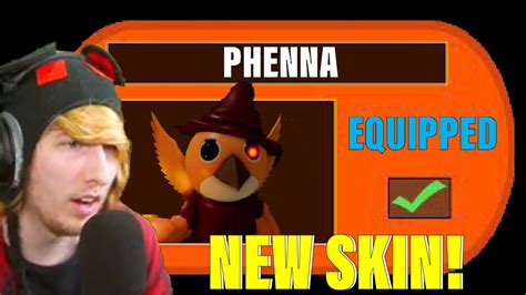 KreekCraft Unlocks New SECRET PHENNA Skin ROBLOX PIGGY BOOK 2