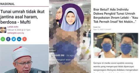 Pengkid Pakai Ihram Seperti Lelaki Tunai Umrah Makin Berani Undang