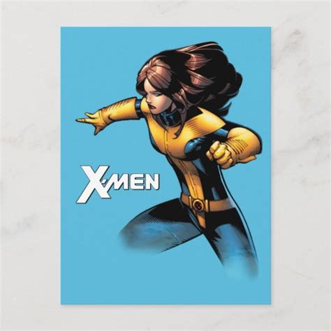 X-Men | Kitty Pryde Phasing Postcard | Zazzle.com