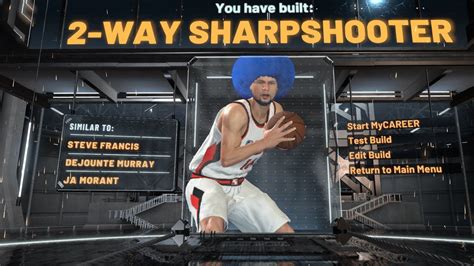 HOW To MAKE The BEST 2 WAY SHARPSHOOTER On NBA 2K20 YouTube