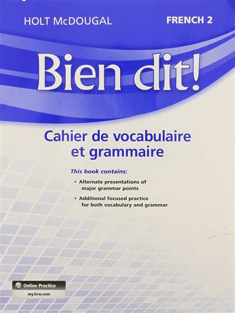 Holt French Answer Key Unlocking Language Learning Success